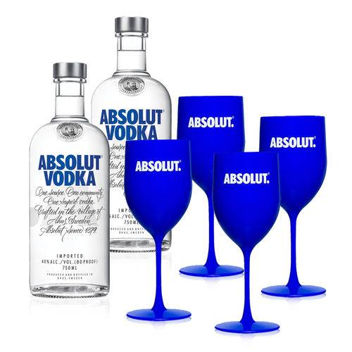 Kit Vodka Absolut Party Iv