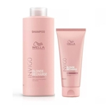 Kit Wella Invigo Blonde Recharge Shampoo 1000ml + Condicionador 200ml