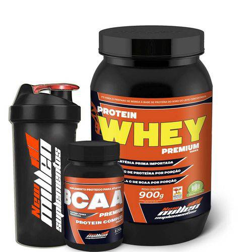 Kit Whey Protein + Bcaa - New Millen