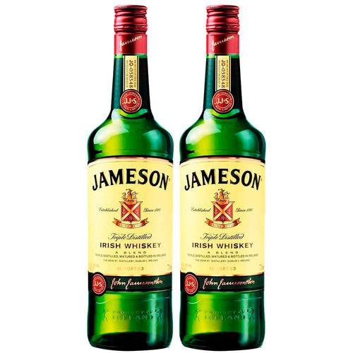 Kit 2 Whisky Importado Irlandes Jameson 750ml