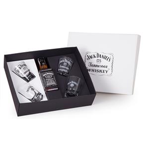 Kit Whisky Jack Daniel´s 375ml + 4 Copos