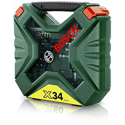 Kit X Line com 34 Peças para Furadeira - Bosch