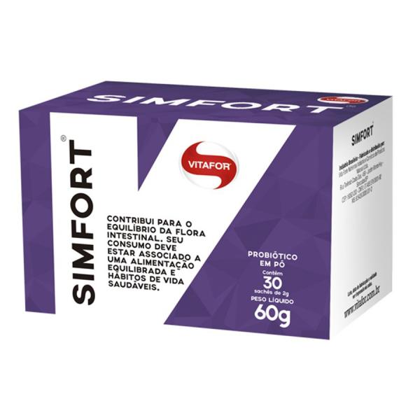 Kit 3x Probiótico Simfort Vitafor 30 Sachês