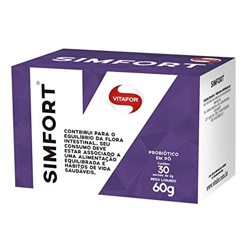 Kit 3x Probiótico Simfort Vitafor 30 Sachês