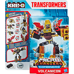 Tudo sobre 'Kre-O Tra Kreon Micro Changer Combiners Volcanicon - Hasbro'