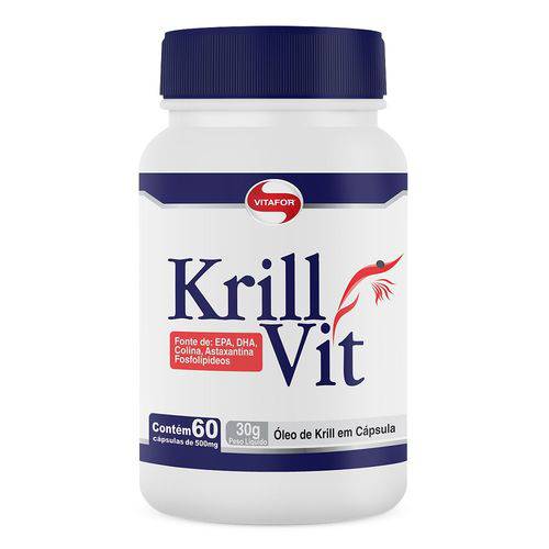 Tudo sobre 'Krill Vit 60 Cápsulas 500mg'