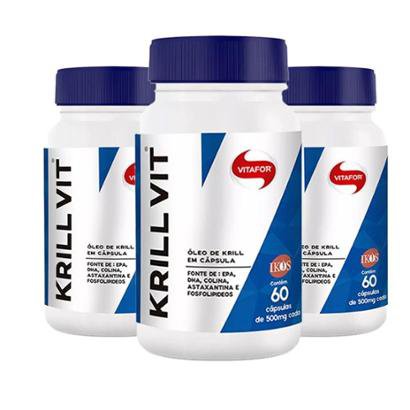 Krill Vit 3x 60 Cápsulas - Vitafor