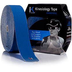KT Tape Edema Jumbo 38m - Azul