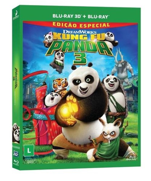 Kung Fu Panda 3 (Blu-Ray 3D)
