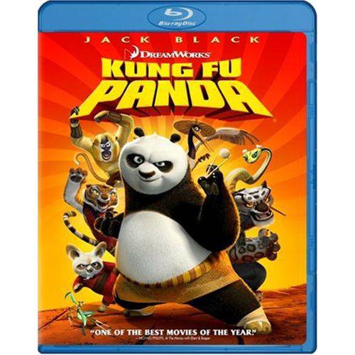 Kung Fu Panda - Blu Ray / Filme Infantil