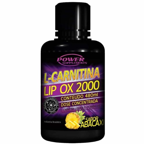 L-Carnitina 2000 480Ml - Power Supplements (ABACAXI)