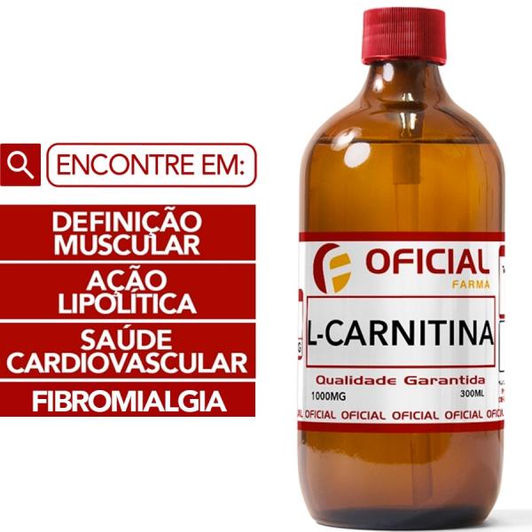 L-Carnitina 1000Mg 300 Ml - Oficialfarma
