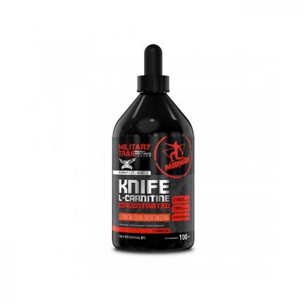 L-Carnitina Knife Concentrated Military Trail (100ml) Tangerina - Midway