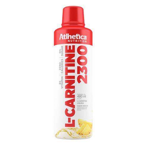 L-carnitine 2300 - 480ml Abacaxi - Atlhetica Nutrition