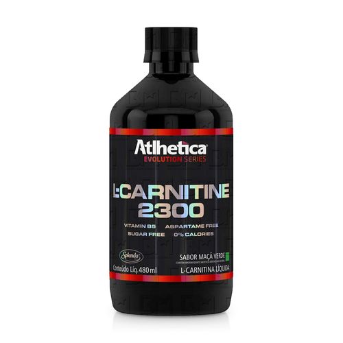 L-Carnitine 2300 480ml - Atlhetica Nutrition L-Carnitine 2300 480ml Abacaxi - Atlhetica Nutrition
