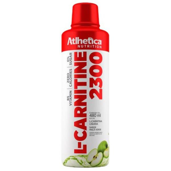 L-carnitine 2300 - 480ml Maçã Verde - Atlhetica Nutrition