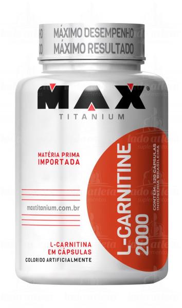 L-Carnitine 2000 (120 Caps) - Max Titanium