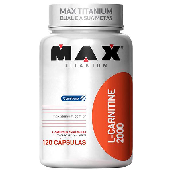 L-Carnitine 2000 - 120Caps - Max Titanium