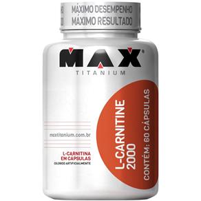 L-Carnitine 2000 (60 Caps) - Max Titanium