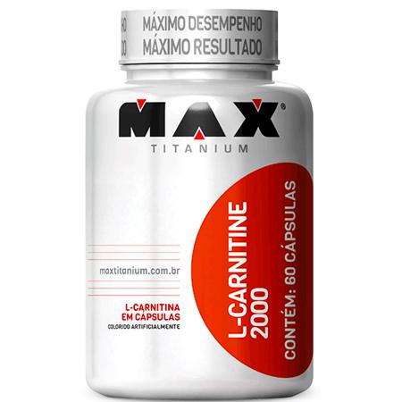 L-Carnitine 2000 (60 Cápsulas) - Max Titanium