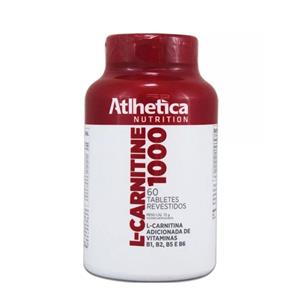 L-Carnitine 1000 60 Tabs Atlhetica - Sem Sabor - 60 Tabletes