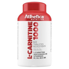 L-Carnitine 1000 Atlhetica Nutrition - Sem Sabor - 60 Tabletes