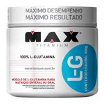 Glutamina L-g 300 G - Max Titanium