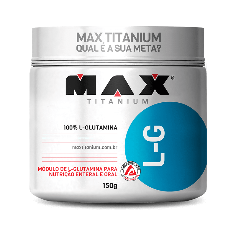 L-G Glutamina (150g) Max Titanium
