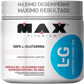 L-G Glutamina (150G) - Max Titanium