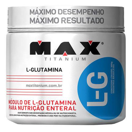 L Glutamina 300g Max Titanium