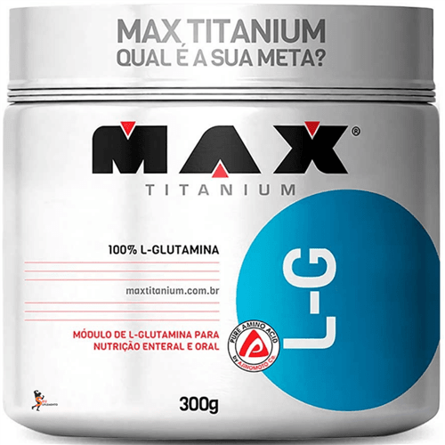 L-Glutamina 300G - Max Titanium