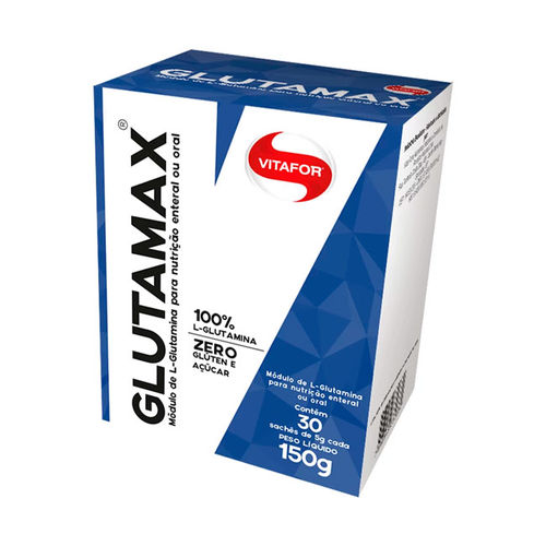 L-glutamina Glutamax Vitafor 30 Sachês de 5g - 150g
