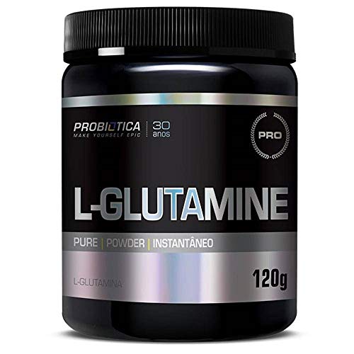 L-glutamine 120 G - Sem Sabor - Probiótica