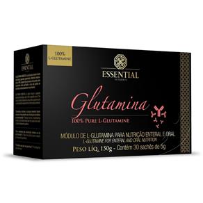 L-Glutamine 100% Pure Glutamina - Essential Nutrition - 30 Saches de 5G