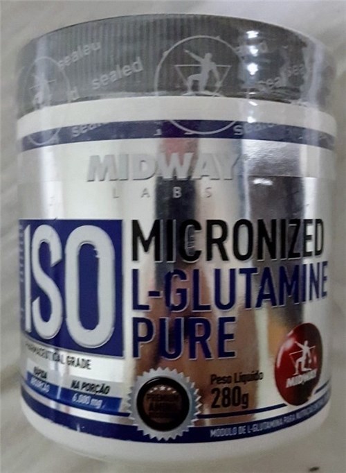 L-Glutamine Powder Micronizada 280G - Midway