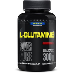 L-Glutamine Powder Pure Sem Sabor 300G - Probiotica