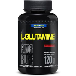 L-Glutamine Powder Pure Sem Sabor 120G - Probiotica