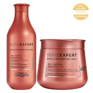L’Oréal Professionnel Inforcer Kit - Shampoo + Máscara Kit