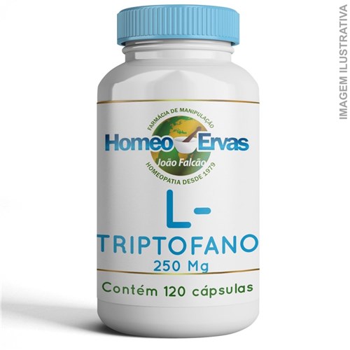 L-Triptofano 250 Mg - 120 Cápsulas