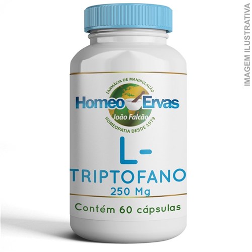 L-Triptofano 250 Mg - 60 Cápsulas