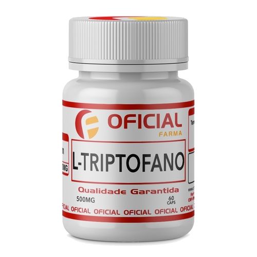 L-Triptofano 500Mg 60 Cápsulas