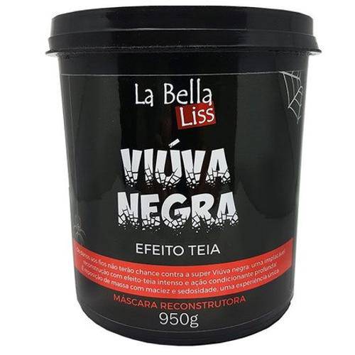 La Bella Liss - Viúva Negra Máscara Reconstrutora Efeito Teia 950g