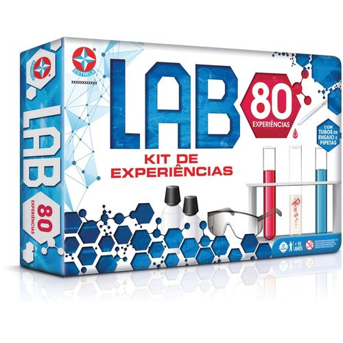 Laboratório Kit de Experiencia 80 Estrela