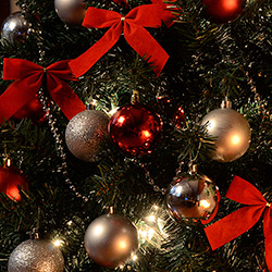 Laços Decorativos Vermelhos 17 Unidades - Orb Christmas