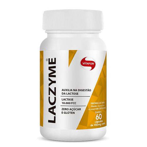 Laczyme - Vitafor - 60 Cápsulas de 450mg