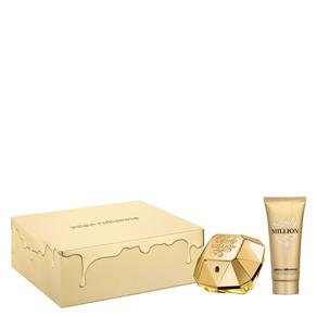 Lady Million Eau de Parfum Paco Rabanne - Kit Perfume + Loção Corporal Kit