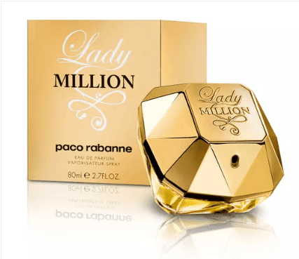Lady Million Paco Rabanne Feminino Eau de Parfum 80Ml (80ml)