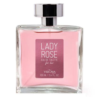 Lady Rose Vizcaya - Perfume Feminino Eau de Toilette 100ml