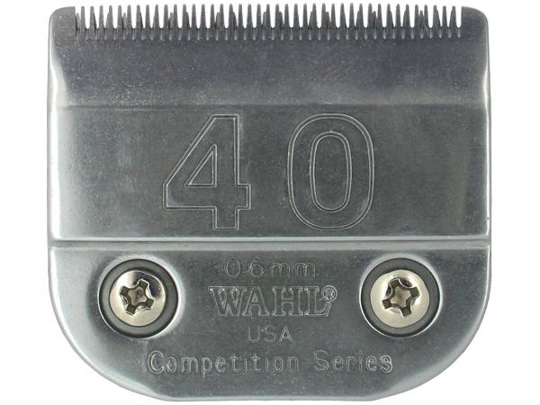 Lâmina 40 MAX 45/KM2 - 0,6mm - Wahl Clipper Pet Profissional