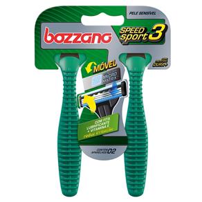 Lâmina de Barbear Bozzano Speed 3 Sport